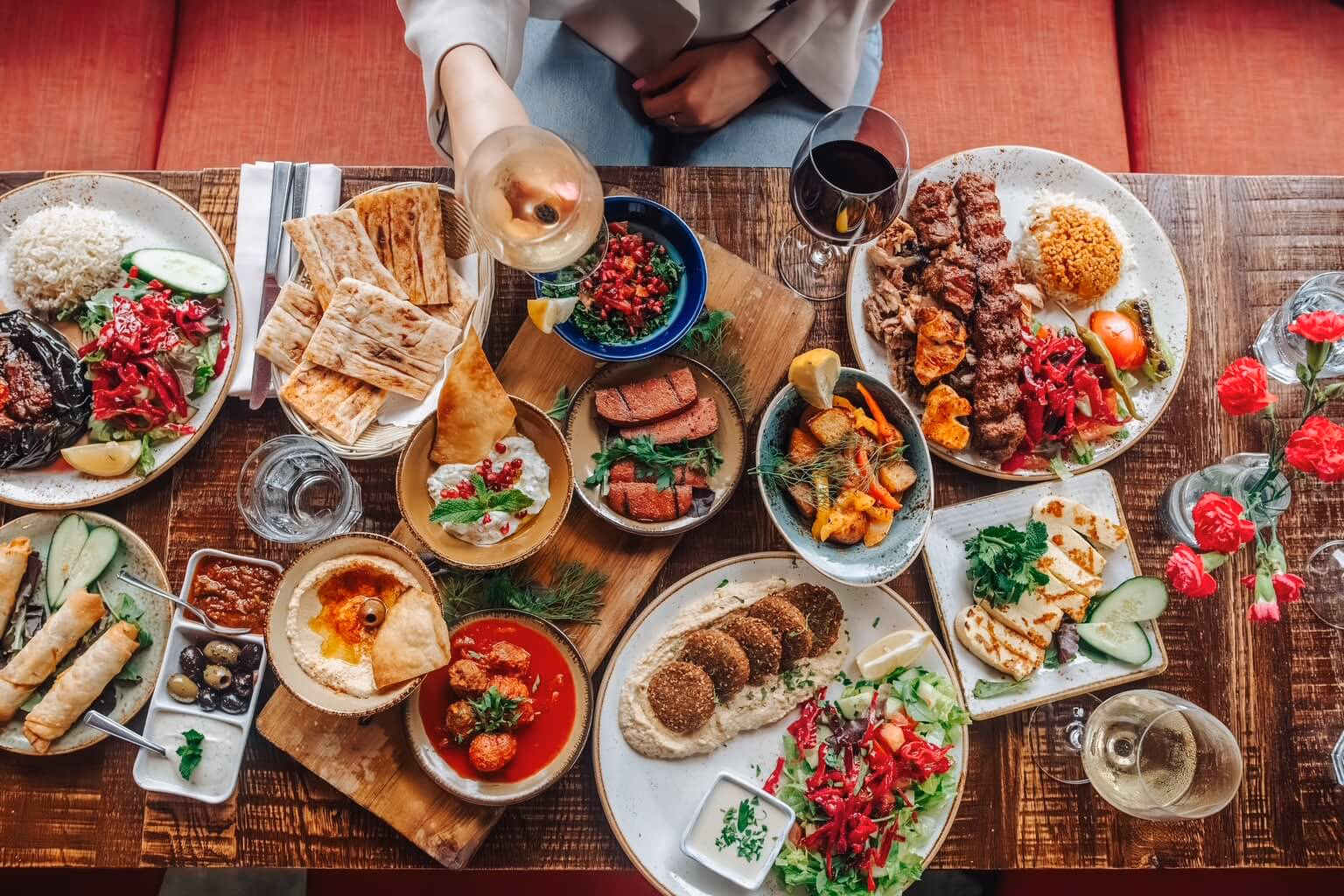 Turkish sharing dishes at Lokma Bermondsey