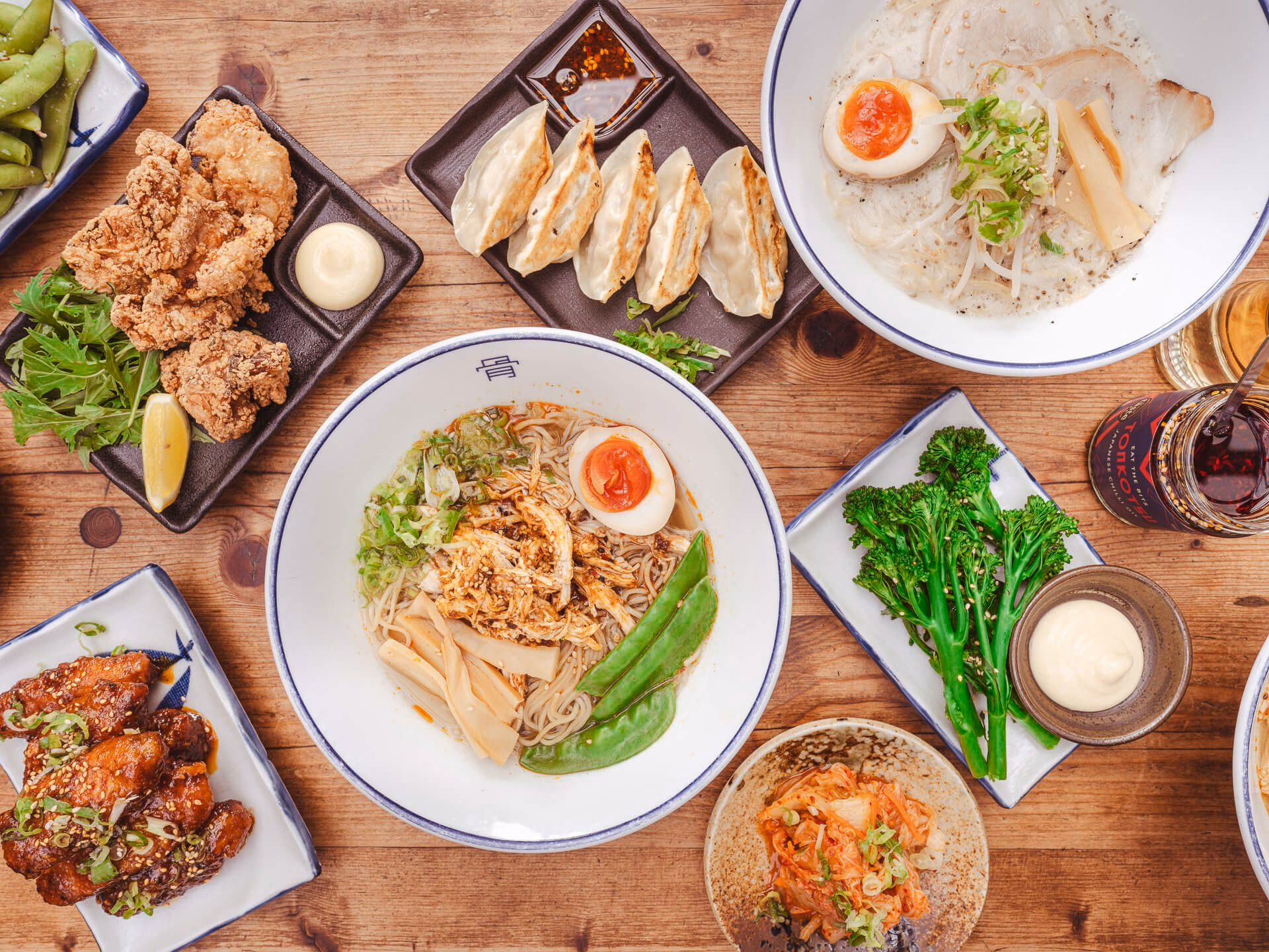 Ramen and Japanese small plates at Tonkotsu Soho