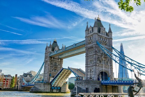 Tower Bridge over the River Thames